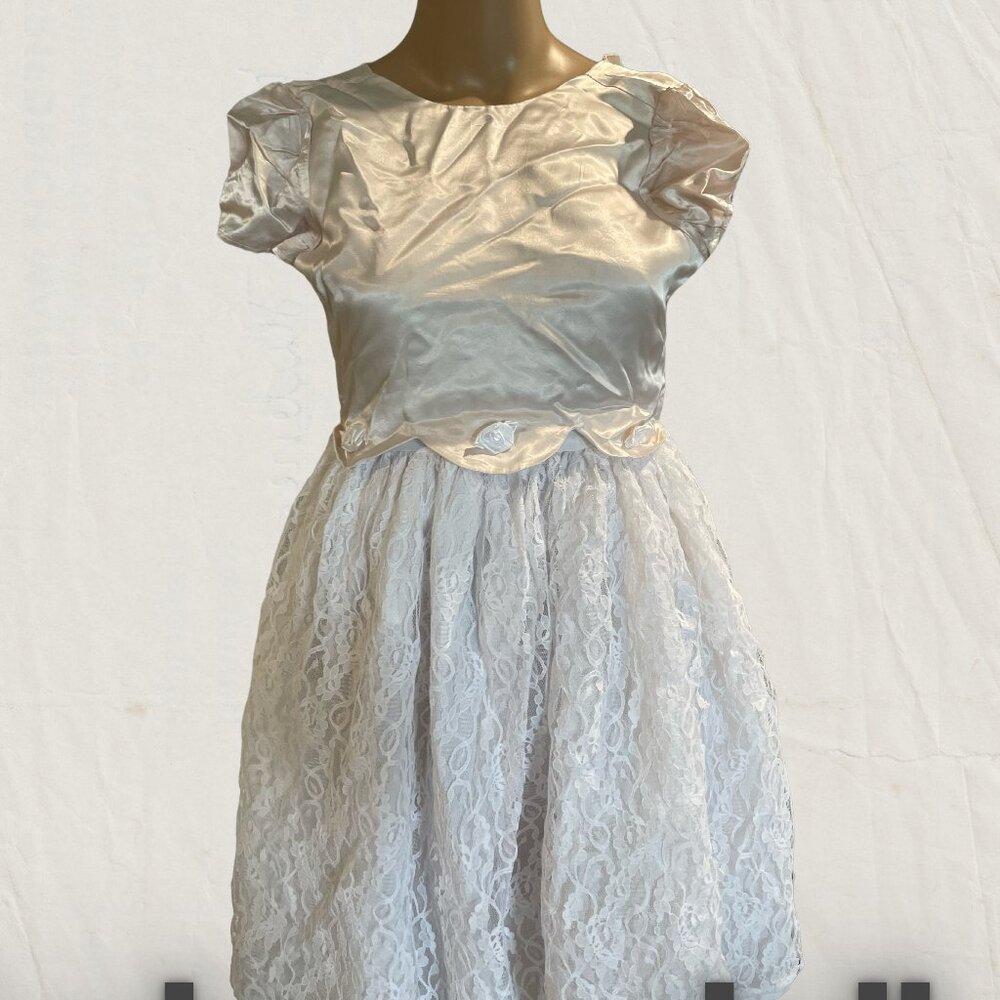 baby doll silk like dress